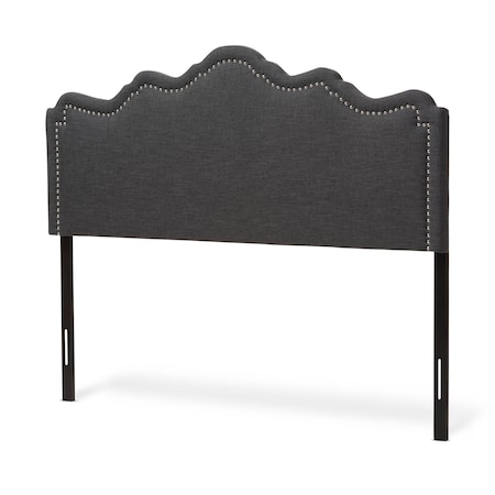 Baxton Studio Nadeen Modern Dark Grey Full Size Headboard 134-7251